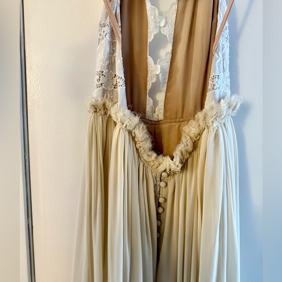 Free People Kristin's Limited Crochet Cutout Maxi Dress - Picture 8 of 16